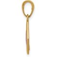thumbnail image 2 of Solid 10K Yellow Gold Enameled Medical Disk Pendant - 20mm, 2 of 6