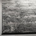 thumbnail image 3 of SAFAVIEH Lurex Marielle Striped Runner Rug, Black/Grey, 2' x 6', 3 of 8