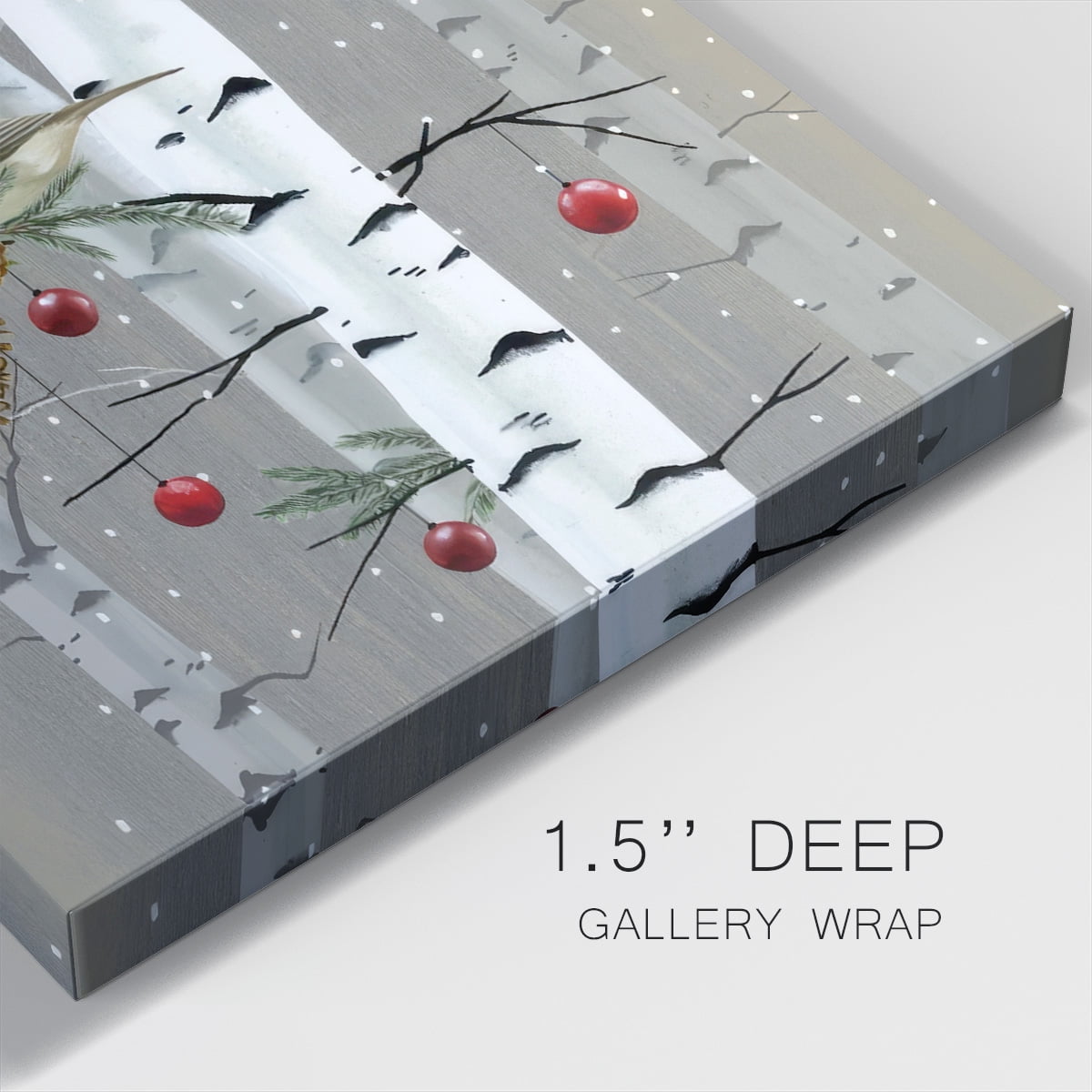Birch Birds II- Gallery Wrapped Canvas