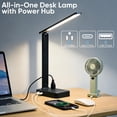 Led Task Strip Lighting XINGTU LED Desk Lamp with Power Strip, 3 AC Outlets & 4 USB Ports (2 ...