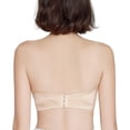 thumbnail image 3 of FallSweet Strapless Bra for Women Push Up Padded Brassiere Add Two Cup Bra Wirefree, 3 of 5