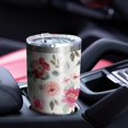 thumbnail image 4 of 30oz Pioneer Flower Tumblers Stainless Steel Tumbler with Lid and Straw,Vacuum Insulated Double Wall Travel Tumbler Cups Mug with Cleaning Brush for Coffee,Tea, 4 of 7