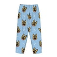 thumbnail image 5 of Kll Womens German Shepherd Puppy Print Pajama Pants Soft Pajama Bottoms For Women Cozy Lounge Pants, 5 of 9