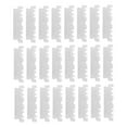 thumbnail image 1 of 100pcs Sola cara de afeitar hoja vieja cortadora plegable barbería cortador de plata, 1 of 8