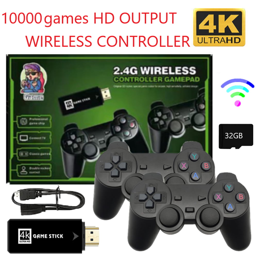 3000 Games 2.4GHz Game Console Dual Wireless Game Stick Walmart.com