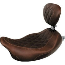 Mustang 79811 Brown Motorcycle Seat Motorcycle Accessory