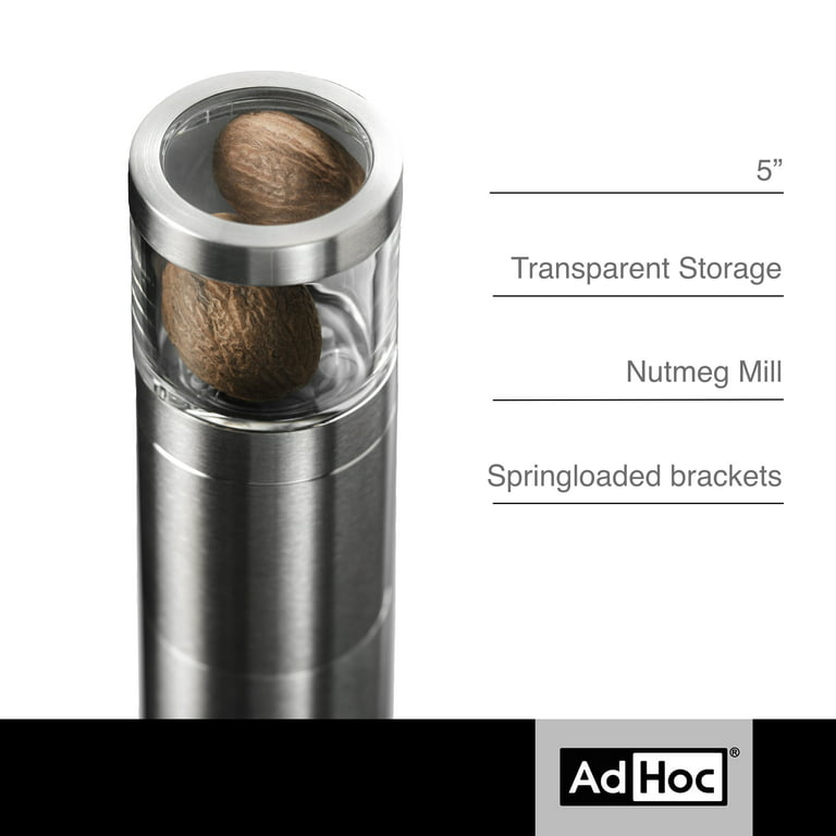 AdHoc Stainless Steel Nut Grinder & Reviews