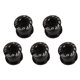 thumbnail image 2 of Paquete de 5 pernos de , pernos de de cadena cortos individuales aptos para bicicleta de carretera, bicicleta de montaña, BMX, (aleación d Negro Soledad pernos de plato de una sola velocidad, 2 of 6