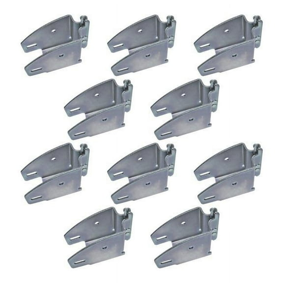SNAP-LOC E-Track Wood Beam End Socket 10-Pack, Logistic Tie-Down for Pickups, Trucks, Trailers