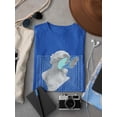 thumbnail image 3 of Abstract Woman Statue Techno T-Shirt Women -Image by Shutterstock, Female Large, 3 of 4