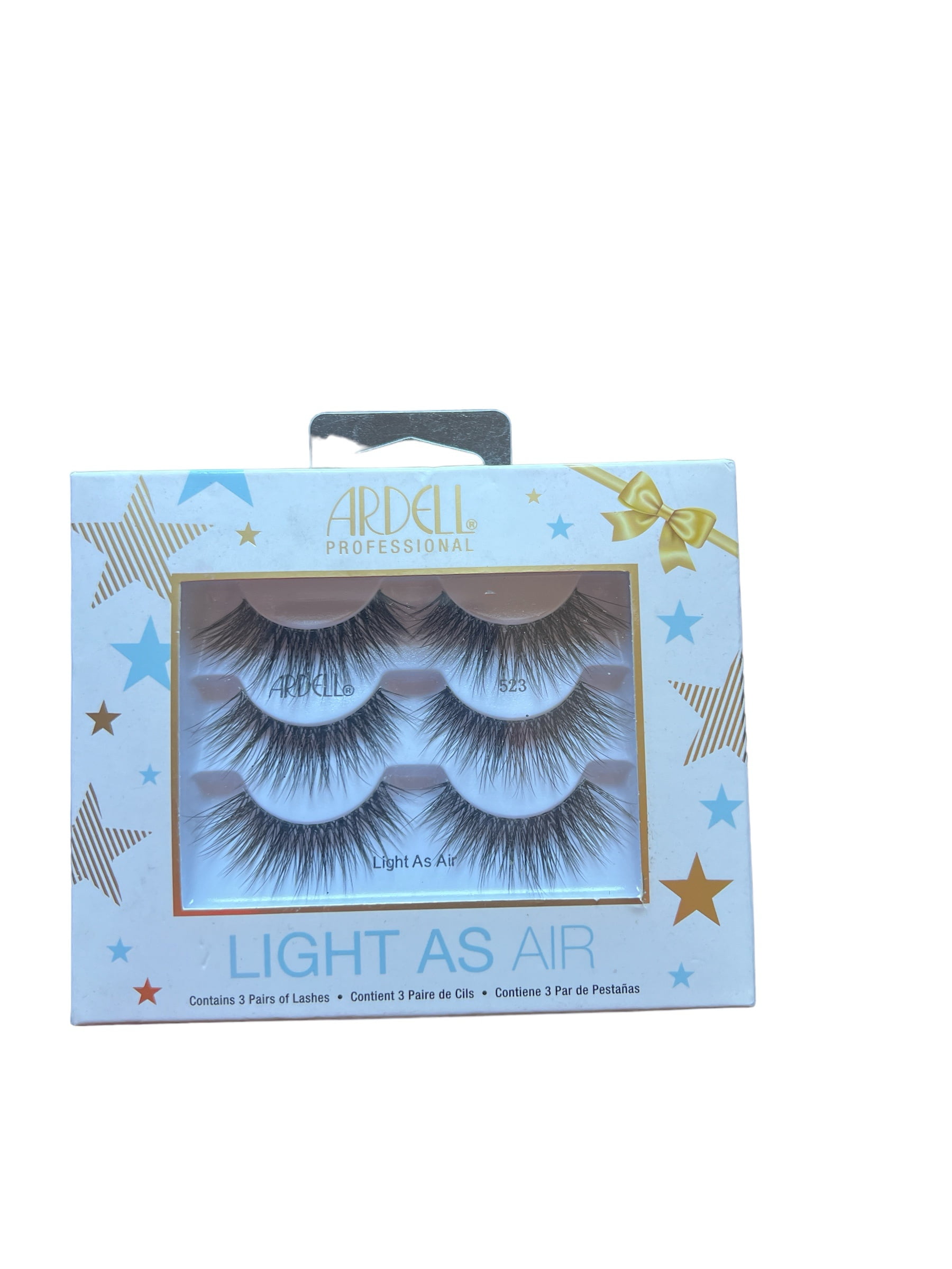 Ardell Wimpern Duralash Naturals – 3er Pack, Farbe Medium Brown, 56 Wimpern Pro Packung, Wasserdicht