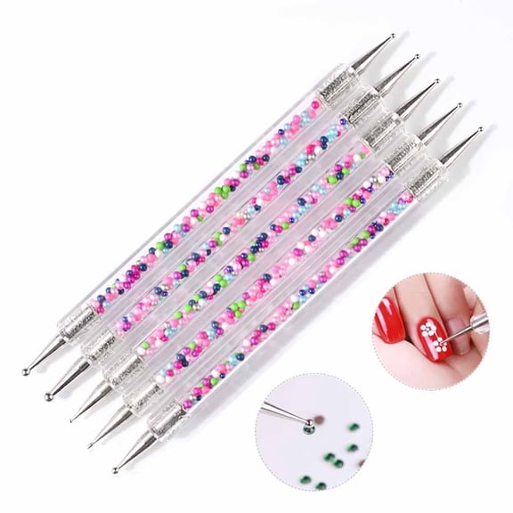 5 Piece End Dotting Pen Set for Manicure Designs 5PCS