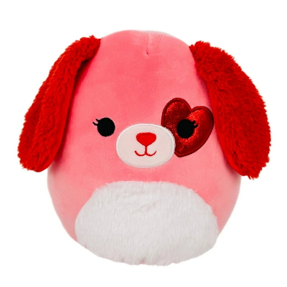 Squishmallows 2026 Valentine Squad 8" Trishelle the Dog Plush Doll Toy