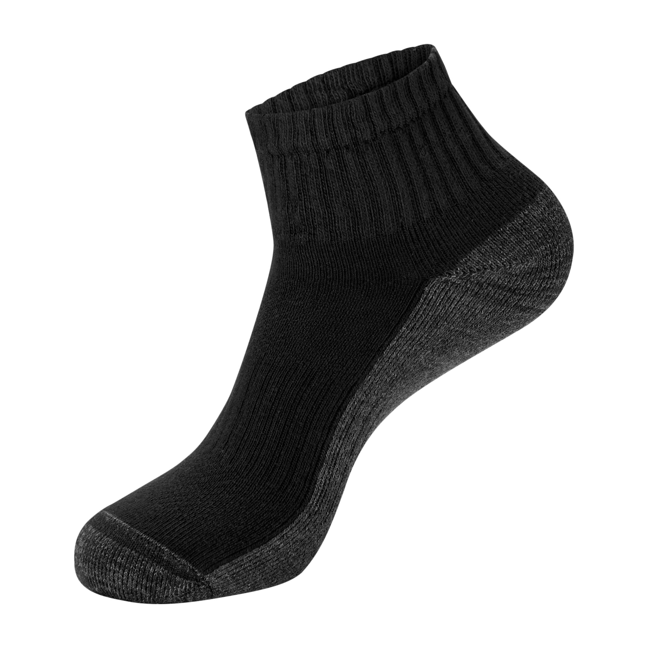 Hanes Mens Crew Socks Pack, 12-Pack, X-Temp Cushioned Socks for Men, Moisture-Wicking for big & tall men
