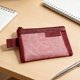 thumbnail image 2 of Monedero de malla transparente vintage,mini neceser de viaje para pintalabios,tarjetas y llaves,organizador pequeño y ligero para uso diario,ideal para mujeres y niñas., 2 of 6