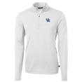 thumbnail image 2 of Men's Cutter & Buck White Kentucky Wildcats Big & Tall Virtue Eco Pique Recycled Quarter-Zip Pullover Top, 2 of 3