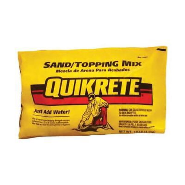 Quikrete Sand Topping Mix 10 lb. (Pack of 6)