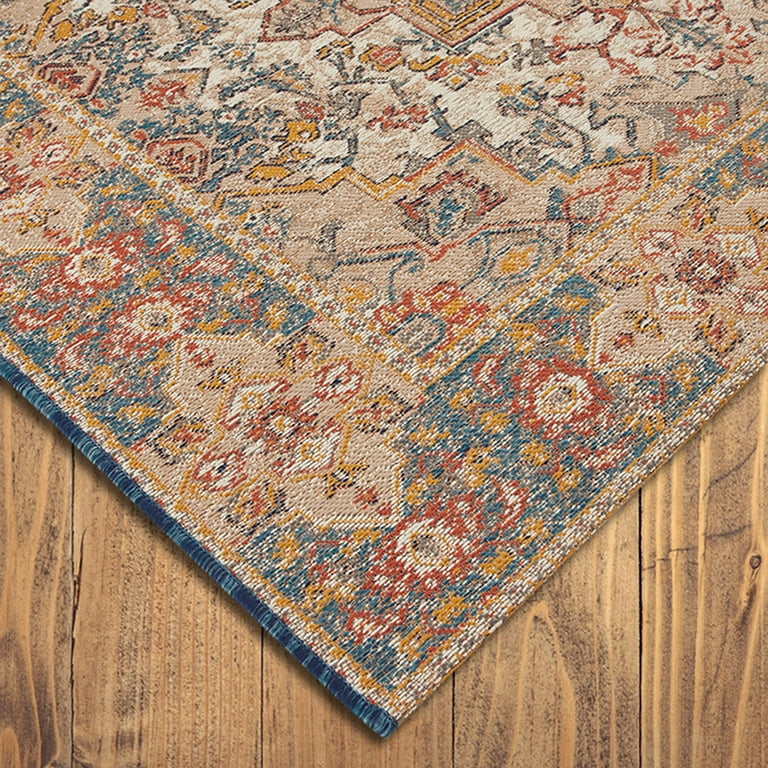 Better Homes & Gardens Multi-Color Rana Persian 7' x 10' Outdoor