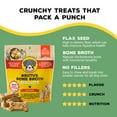 thumbnail image 2 of Brutus Bone Broth Biscuits (Chicken) - Healthy Dog Treats -Pet Food Topper - Natural Dog Biscuits with Dog Bone Broth and Real Chicken Meat - 18 Grams of Protein - 8 OZ, 2 of 6