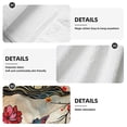 thumbnail image 7 of Yiaed Butterflies And Flowers Painting Print Coral Velvet Wipes Absorbent Wipes Cleaning Cloths Household Table and Dish Wiping Cloths, 7 of 7
