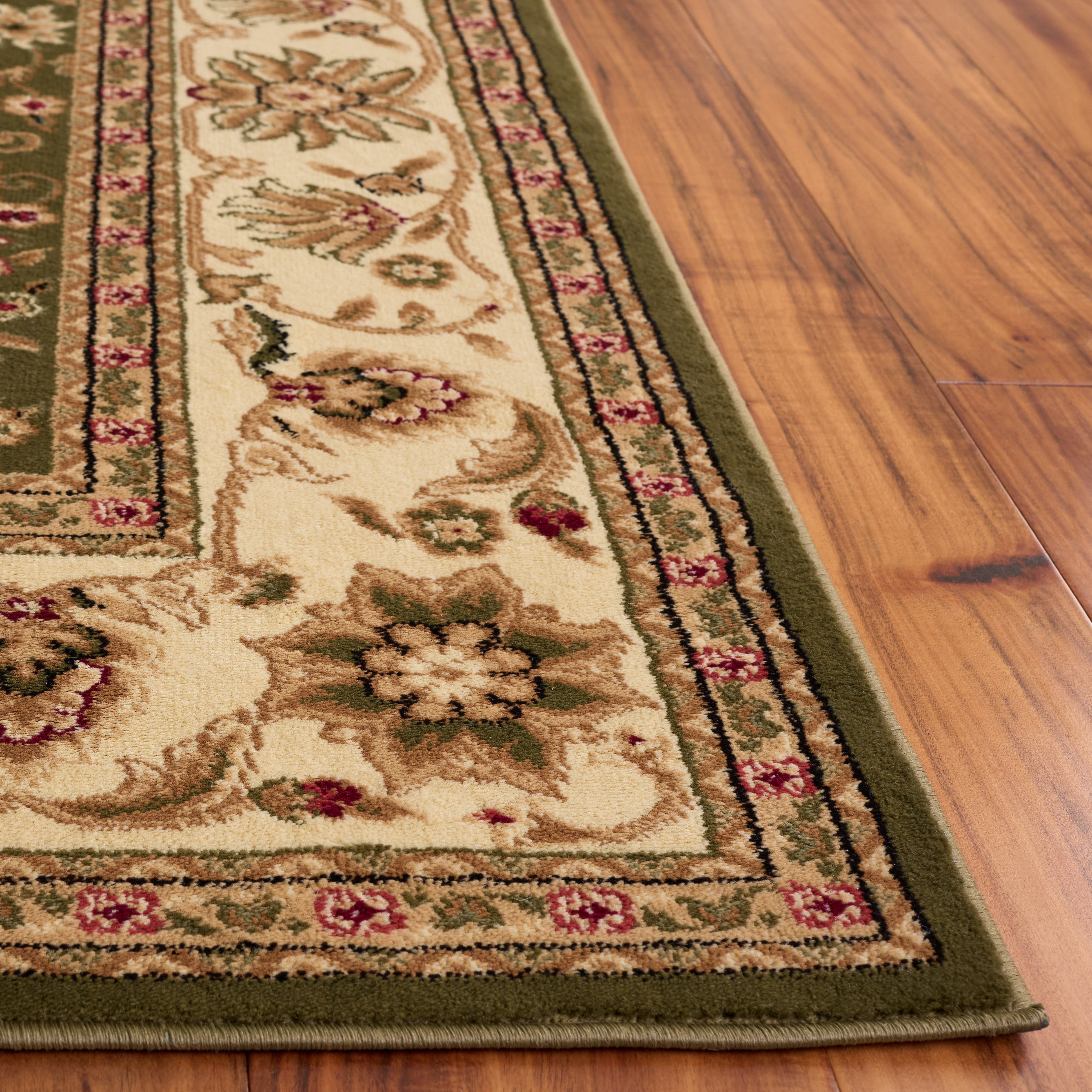 Safavieh Lyndhurst Victoria Floral Area Rug, Sage/Ivory, 6' x 8'
