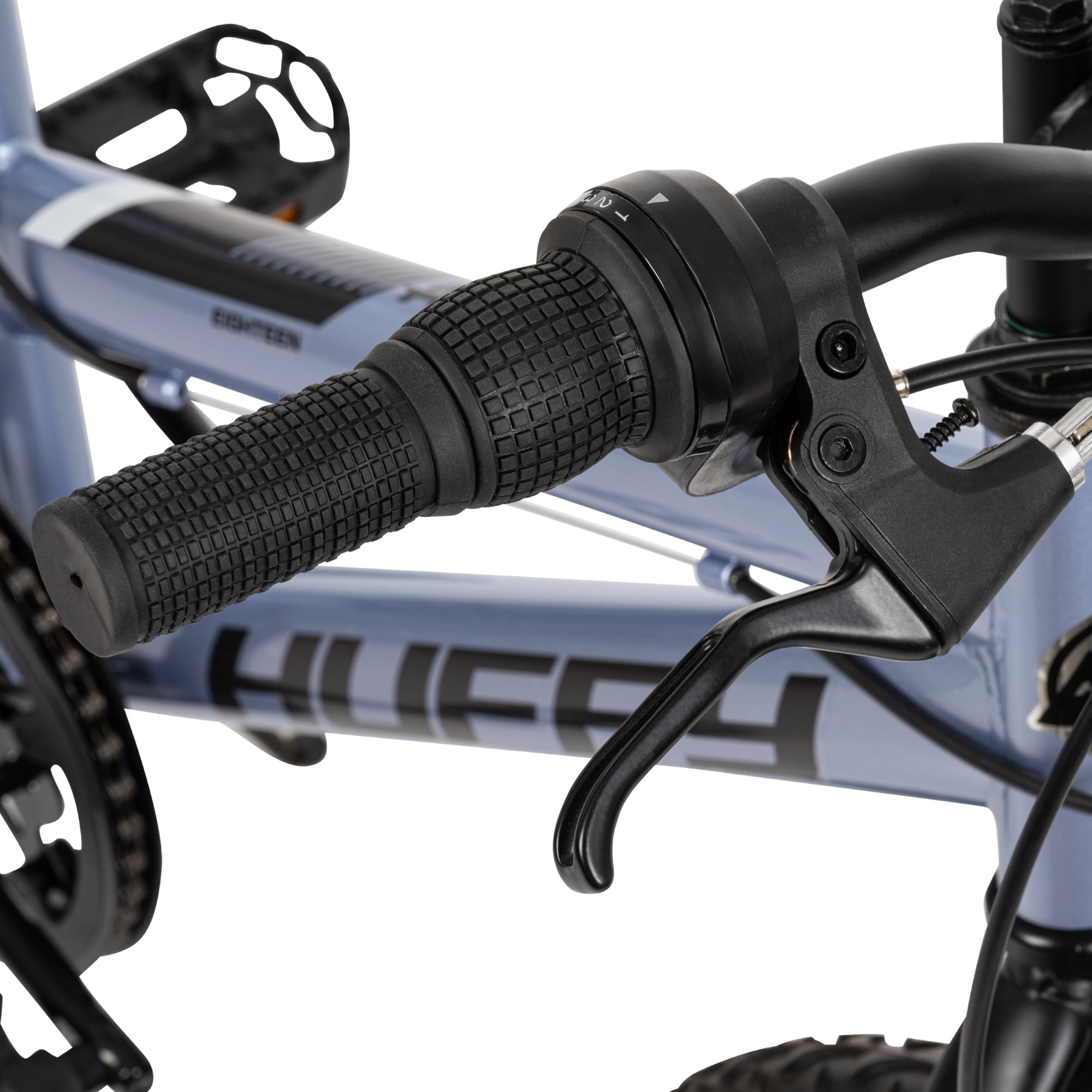 Huffy Algonquin 18-inch Girls’ Rigid 6-Speed Mountain Bike, Blue, 4-8 years old