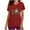 AF-Red, variant on lcziwo 2025 Scrub Tops for Women St. Patrick's Day Stretchy Scrubs Summer Casual V Neck Shrits Holiday Short Sleeve Work Top with Pockets Black L Vacation Sales