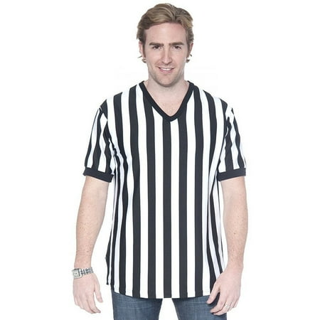 MENS REFEREE V NECK T-SHIRT UNIFORM JERSEY - In Your