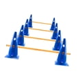 thumbnail image 2 of Conjunto de conos de para , equipo de entrenamiento de obstáculos, poste de para fútbol, ​​cono y poste para baloncesto, 2 of 8