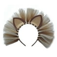 thumbnail image 2 of Diadema con orejas de gato Fernando Diadema de cola de disfraz, 2 of 8