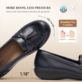 thumbnail image 5 of DREAM PAIRS Women's Loafers Slip On Comfort Dress Shoes with Arch Support, Lightweight Business Casual Work Office Walking Shoes, 5 of 7