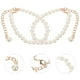 thumbnail image 5 of 2 correas para zapatos, elegantes correas de tobillo con perlas, correas de repuesto para tacones., 5 of 8