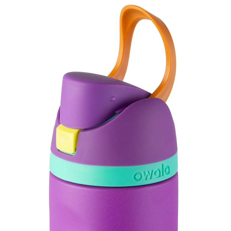 Owala Freesip 24oz Stainless Steel Water Bottle - Electric Orchid