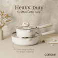 thumbnail image 5 of Carote Nonstick Cookware Set 8-Piece,Kitchen Pots and Pans Set,Stay-Cool Handles,Induction Compatible,Cookware Set for RV and Camping,Beige, 5 of 7
