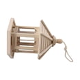 thumbnail image 3 of Wooden Bird Feeder for Outdoors Hanging Pastoral Style Bird House Weatherproof, 3 of 8
