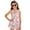Pink and White - Bunny Easter Egg, variant on DISNIMO Girls' Swimsuit Bunny Carrot Printed One Piece Bathing Suit Quick Dry Beach Swimwear Sleeveless Bathing Suits with Skirts