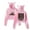 Pink, variant on Central Cee 2025 Tour Cat Ear Hoodies Unique Short Sweatshirts Casual Womens Pullover