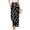 1Black, variant on Delayuji Women's Wide Leg Pants Dot Printed Palazzo Pants High Waisted Casual Loose Straight Leg Pants with Pockets Womens Trousers