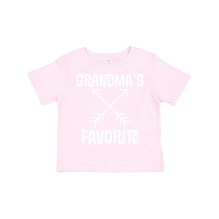 

Inktastic Grandmas Favorite Grandson Gift Toddler Boy or Toddler Girl T-Shirt