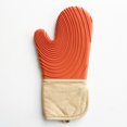 thumbnail image 1 of Manopla del horno de la prenda impermeable del guante de microondas de la cocina a prueba de calor de la prueba del resbalón de la manopla del horno del silicón, 1 of 1