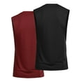 thumbnail image 3 of COOFANDY Mens Gym Workout Tank Tops Cut Off Muscle T Fitness Sleeveless Shirt, 3 of 6