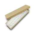 thumbnail image 4 of The Display Guys Cardboard Jewelry Boxes With Cotton 100 Pack &ndash; Kraft Brown, 4 of 7