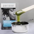 thumbnail image 4 of Kit de cera Parissa No-Strip Face & Lip Hot para cabello corto, color azul, 4 of 6
