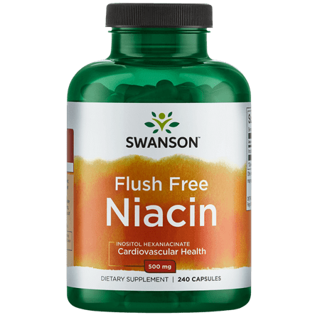 - Swanson Flush Free Niacin 500 mg 240 Caps