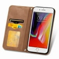 thumbnail image 4 of Feishell Wallet Case For iPhone 7 Plus/8 Plus, Magnetic Folio Card Slots Holder Kickstand Premium PU Leather TPU Shockproof Interior Protective Case [RFID Blocking] For iPhone 7 Plus/8 Plus, Brown, 4 of 10