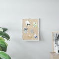 thumbnail image 3 of Emma + Oliver 18x24 Wall Mount Linen Board with 6 Wooden Push Pins in Whitewashed, 3 of 12
