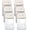 Cream, variant on Caraway 4qt Glass Airtight Food Storage Containers with - , BPA-Free Kitchen Storage Container - Stackable, Space-Saving Airtight Containers for Pantry, Dry Goods - 6 Pack - Sage