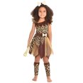 thumbnail image 1 of amscan Cave Girl Costume, Small (3-4)- 3 pcs., Multicolor, 3-4T, 1 of 1