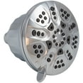 thumbnail image 5 of Westbrass CO573F-26 5" Round 5-Function Filtered Adjustable Spray Shower Head with S-Shaped 10.5" Shower Arm, Polished Chrome, 5 of 11