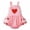 Pink, variant on Fozruso Girls Sleeveless Heart Embroider Romper Bodysuits Dress Cute Girls Rompers Sizes 6-12 Months